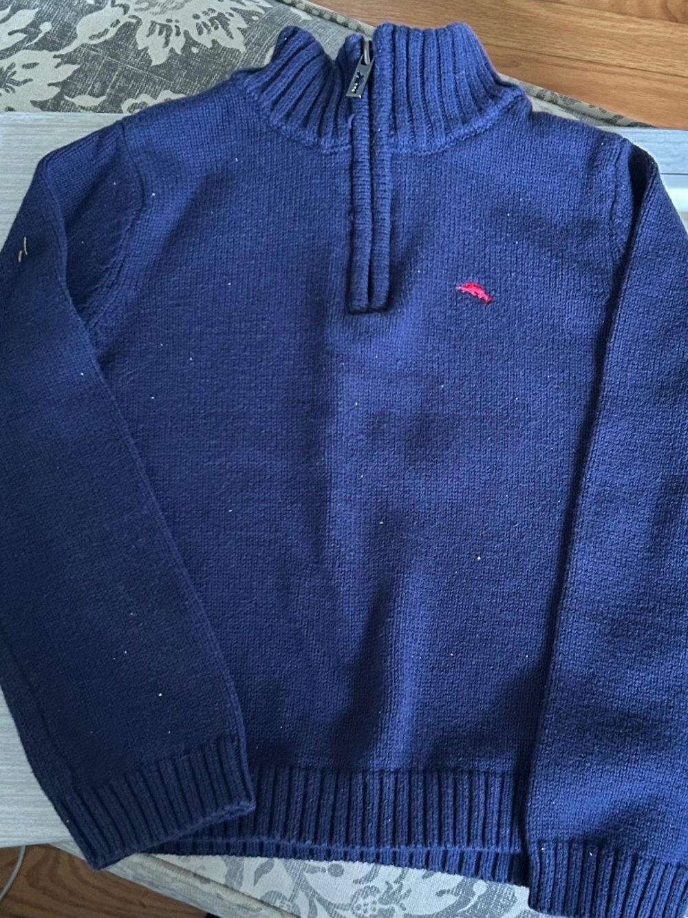Tommy Bahama Size 4 Boy's Sweater Quarter Zip